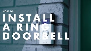 How To Install A Ring Doorbell  Bunnings Warehouse [upl. by Cleo127]