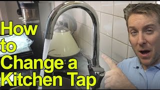 HOW TO CHANGE YOUR KITCHEN TAP  Monobloc Mixer  Plumbing Tips [upl. by Nairbo670]