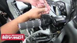 How To Install A Set Of Grips on a Harley Davidson Motorcycle Models 2008 amp Newer [upl. by Anikram237]