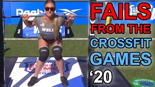 Exercises in Futility  Fails from the CrossFit Games 2020 [upl. by Roselin]