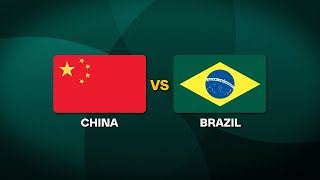 China vs Brazil  2025 World Baseball Classic Qualifiers [upl. by Oznol]