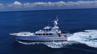 2001 Burger 108 Enclosed Bridge Sportfishing Yacht  Sarahbeth [upl. by Ottie130]