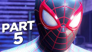 SPIDERMAN MILES MORALES PS5 Walkthrough Gameplay Part 5  PHIN Playstation 5 [upl. by Vieva560]