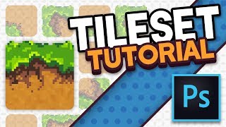 TILESET in Photoshop Tutorial [upl. by Heidy]