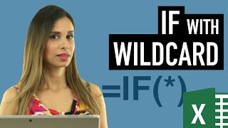 Excel IF Function with PARTIAL Text Match IF with Wildcards [upl. by Ailecnarf]