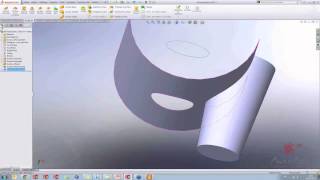 SolidWorks  Initiation au surfacique  AS3D [upl. by Eneleahcim240]