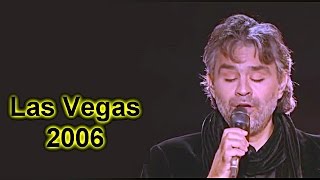 Andrea Bocelli In Las Vegas 2006 [upl. by Hpotsirhc]