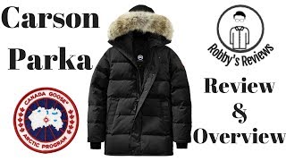 Rating and Review Canada Goose Carson Parka [upl. by Annaj827]