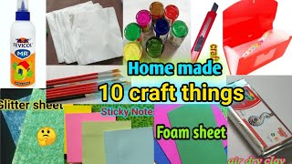 Home made craft items 10 Handmade craft thingscraft tamil [upl. by Nela]