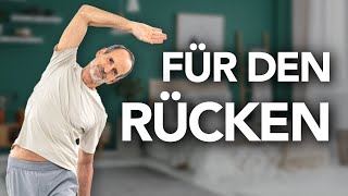 Rückenschmerzen Meine 10 Minuten Rückenübungen für jeden Morgen [upl. by Mairb984]