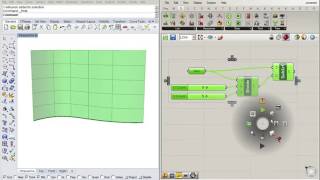 Grasshopper Tutorial 04  Dividing Surfaces [upl. by Luedtke]