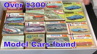 I just bought the Biggest Vintage Model Car Collection I have ever seen  LOTS OF JOHAN KITS [upl. by Juliano]