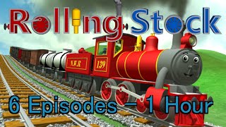 Cartoon Trains  1 Hour of Fun Adventures [upl. by Enyaz]