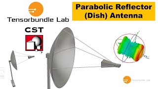 CST Tutorial Complete Parabolic Reflector Dish Antenna Design amp Simulation [upl. by Benildas]