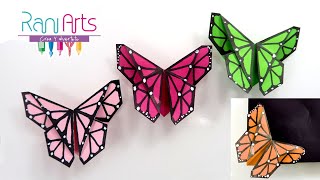 MARIPOSA ORIGAMI marcapáginas  DIY  ORIGAMI BUTTERFLY bookmark [upl. by Vashti]