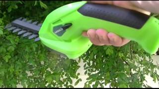 Gardenline Aldi 72v LiIon Cordless Hedge TrimmerShrubber [upl. by Hillary385]