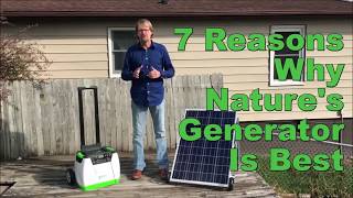 Natures Generator Portable 1800Watt Solar Generator Overview [upl. by Miah712]