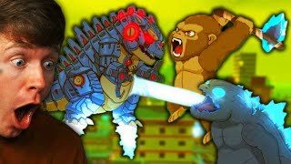 BABY GODZILLA and BABY KING KONG vs BABY MECHAGODZILLA [upl. by Lenoil601]