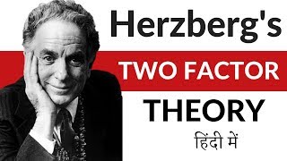 Motivation Part6 Herzbergs Two Factor Theory Hindi BCOM MCOM NET SET [upl. by Enelime]