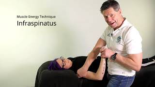 Muscle Energy Technique  Infraspinatus [upl. by Catherine426]