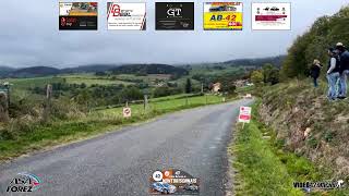 43eme rallye national du Montbrisonnais 2022  ES 1 VHC [upl. by Newra]