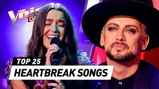 💔 EMOTIONAL HEARTBREAK Songs On The Voice [upl. by Knepper]