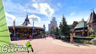 Fantasyland Complete Walkthrough 4K  Disneyland Paris 2021 ✨ [upl. by Femmine]