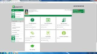 201802 Employee recorded Training for Time Cards  Paycom [upl. by Fillander855]