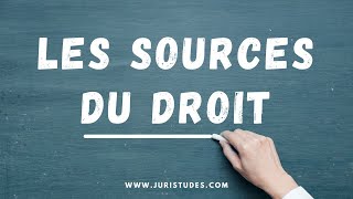 LES SOURCES DU DROIT [upl. by Redvers213]