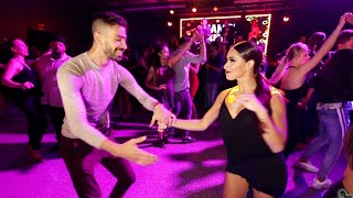 Panagiotis Aglamisis amp Michelle Morales  Salsa Social Dancing  Mamboland Milano 2019 [upl. by Lavella]