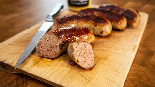 Homemade Traditional English Pork Butchers Sausage Recipe  The Great British Banger [upl. by Nivad]