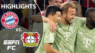 Bayern Munich vs Bayer Leverkusen  Bundesliga Highlights  ESPN FC [upl. by Nelyaw]