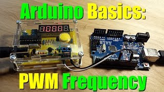 Arduino Basics Change your PWM Frequency [upl. by Rabka]