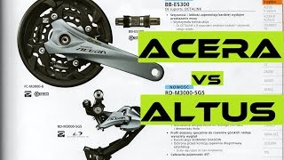 Part 2 Shimano MTB Groupset Overview Altus vs Acera Buyers Guide  Review [upl. by Alo]