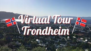 Virtual Tour of Trondheim Norway [upl. by Pavlish]