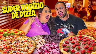 SUPER RODÍZIO DE PIZZA  ATERRORIZANDO O RODÍZIO [upl. by Avek767]