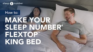 How To Make Your Sleep Number® FlexTop™ King Bed [upl. by Ecaidnac635]