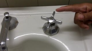 How to Replace a Washer in an Oldfashioned Leaky Faucet [upl. by Jehiah927]