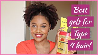 BEST GELS TO SLICK DOWN THE MOST STUBBORN NATURAL HAIR [upl. by Gnilhsa162]