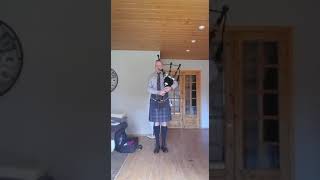 Bagpipes  The Bells Of Dunblane [upl. by Nennarb]