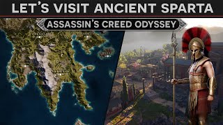 Lets Visit Ancient Sparta  History Tour in AC Odyssey Discovery Mode [upl. by Leaper]