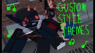 Custom Style Themes  Roblox Right 2 Fight [upl. by Ziom]