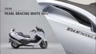 Suzuki Burgman 650 Executive 2013 ABS official [upl. by Anauqahc730]