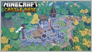 The Ultimate Minecraft Survival Castle Base Everything You NEED to Survive in Minecraft [upl. by Peednus]