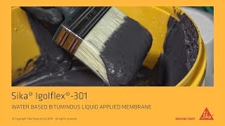 Sika® Igolflex®301 application video [upl. by Rintoul]