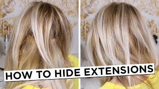 How To Hide Hair Extensions [upl. by Llemrej]