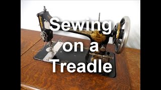 Beginners Guide to Sewing With an Antique Singer Sewing Machine [upl. by Magnusson]