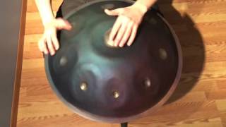 Handpan Sound Models  Isthmus Instruments  Late 2016 [upl. by Idnahk]