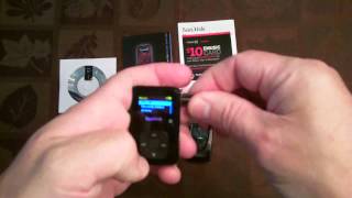 SanDisk Sansa Clip 4 GB MP3 Player by SanDisk Unbox and Review [upl. by Stanleigh]