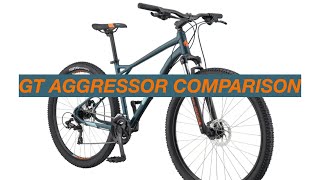 2021 GT Aggressor Comparison What’s The Difference Between all 3 bikes [upl. by Teece381]